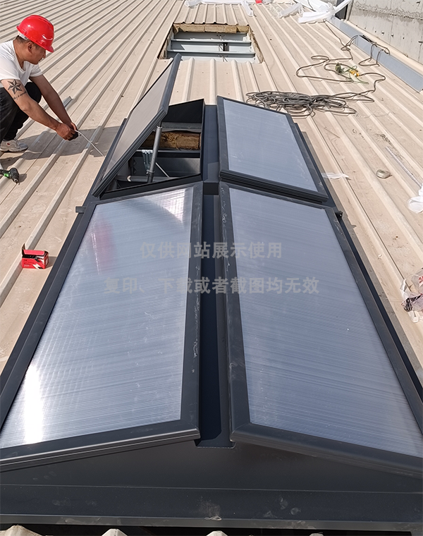 兰州王老吉生产车间城西排烟天窗