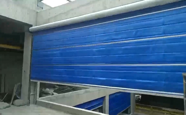 大型物流园区完成城西防火门整体安装工程