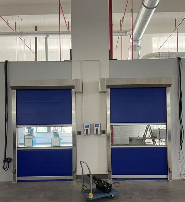 城西快速城西卷帘门助力食品加工车间环境升级